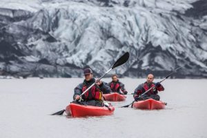Glacier Kayaking by Sólheimajökull